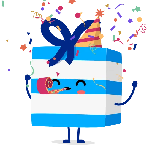 🥳 Стикер «Мультибокс» для Telegram