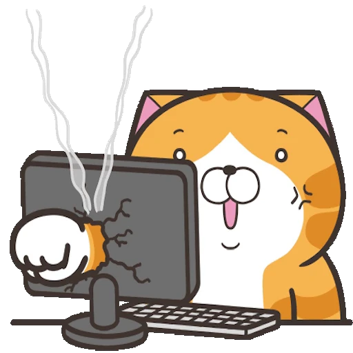😡 Стикер «CAT» для Telegram