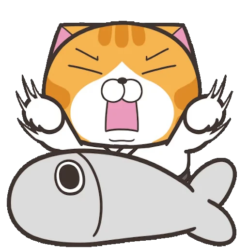 😫 Стикер «CAT» для Telegram