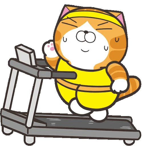 🏃‍♂️ Стикер «CAT» для Telegram