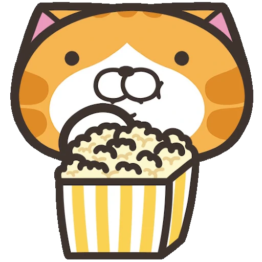 🍿 Стикер «CAT» для Telegram