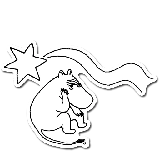💫 Стикер «Mumindalen» для Telegram