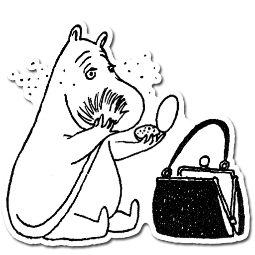 👜 Стикер «Mumindalen» для Telegram