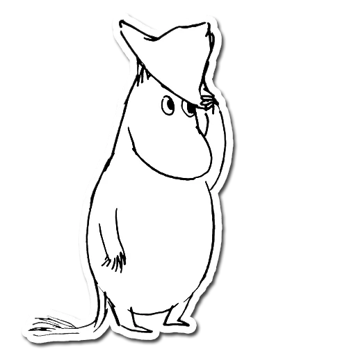 👒 Стикер «Mumindalen» для Telegram