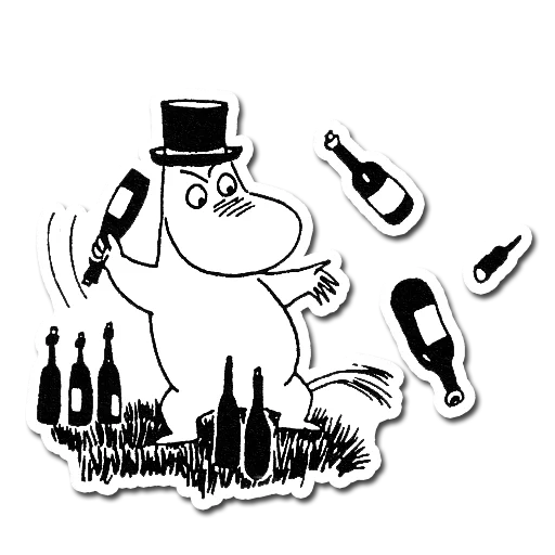 😡 Стикер «Mumindalen» для Telegram