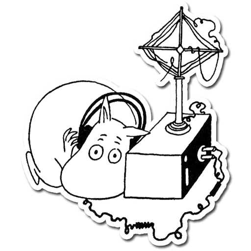 🔊 Стикер «Mumindalen» для Telegram