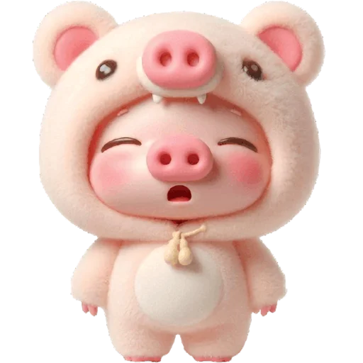 😴 Стикер «Свинюшки медведи» для Telegram