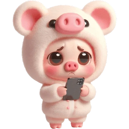 📲 Стикер «Свинюшки медведи» для Telegram