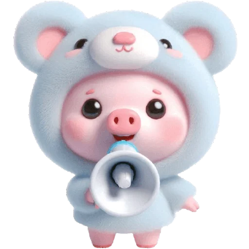 📢 Стикер «Свинюшки медведи» для Telegram