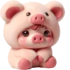 🥺 Эмодзи «Свинюшки медведи» для Telegram
