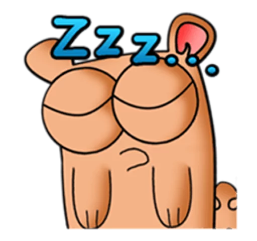 😴 Стикер «MuMu» для Telegram