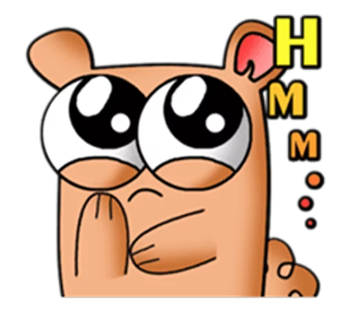 🤔 Стикер «MuMu» для Telegram