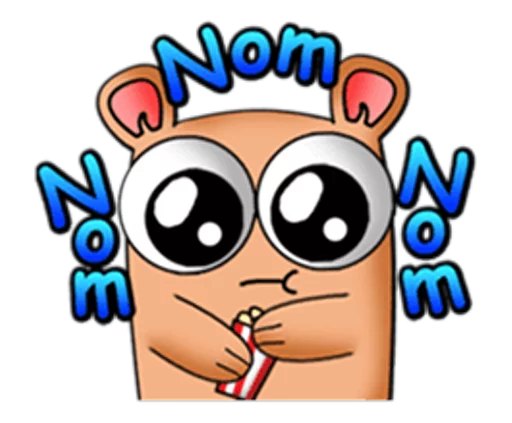🍿 Стикер «MuMu» для Telegram