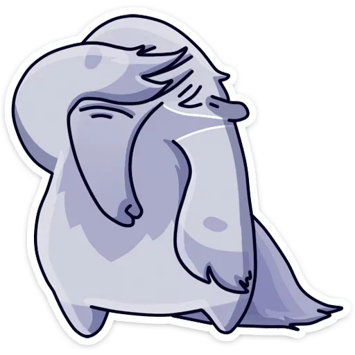 😶 Стикер «Муравьед Мур» для Telegram