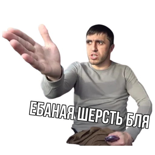 😕 Стикер «Мурад 4 бумаги» для Telegram