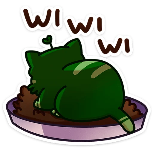 🐱 Стикер «Мурчальня» для Telegram