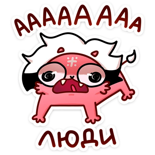 🐱 Стикер «Мурчальня» для Telegram