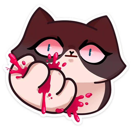 🐱 Стикер «Мурчальня» для Telegram