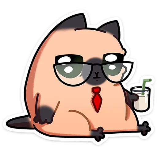🐱 Стикер «Мурчальня» для Telegram