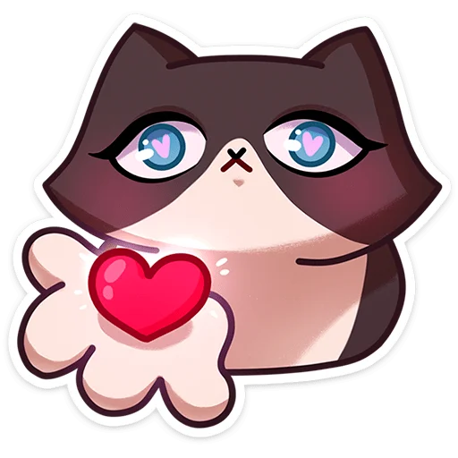 🐱 Стикер «Мурчальня» для Telegram