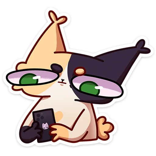 🐱 Стикер «Мурчальня» для Telegram