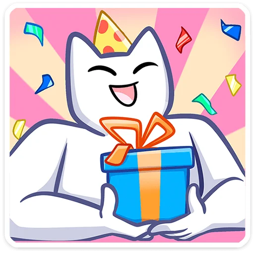 🎁 Стикер «Мурк» для Telegram