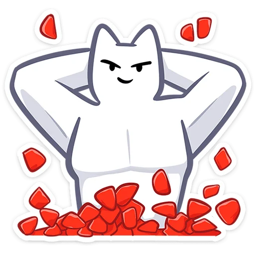 ❤️ Стикер «Мурк» для Telegram