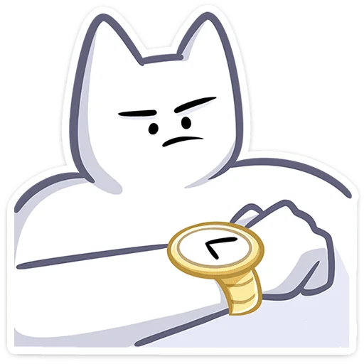 🕔 Стикер «Мурк» для Telegram