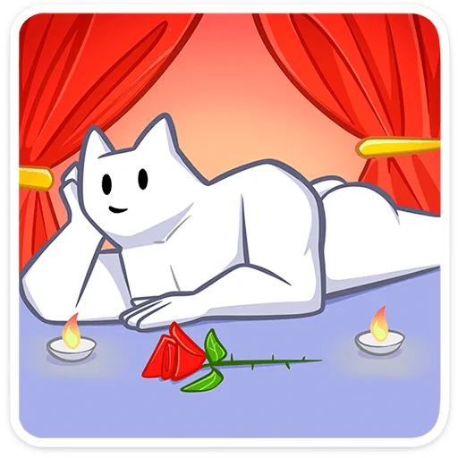 😏 Стикер «Мурк» для Telegram