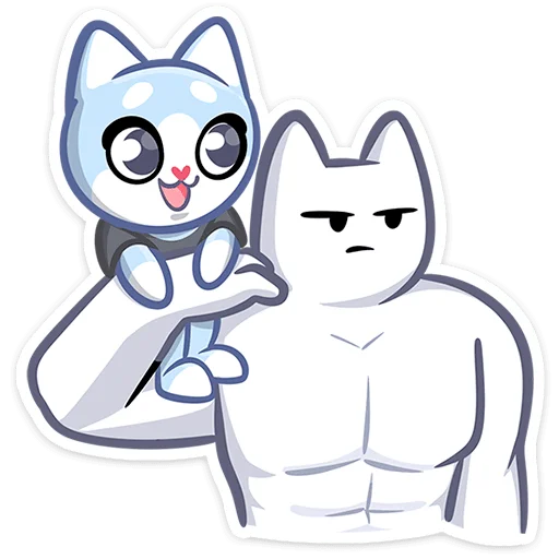 🐱 Стикер «Мурк» для Telegram