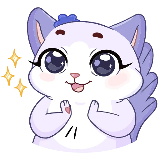 🤩 Эмодзи «Кусалочка» для Telegram