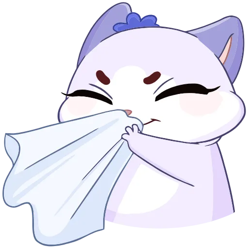 🤧 Эмодзи «Кусалочка» для Telegram