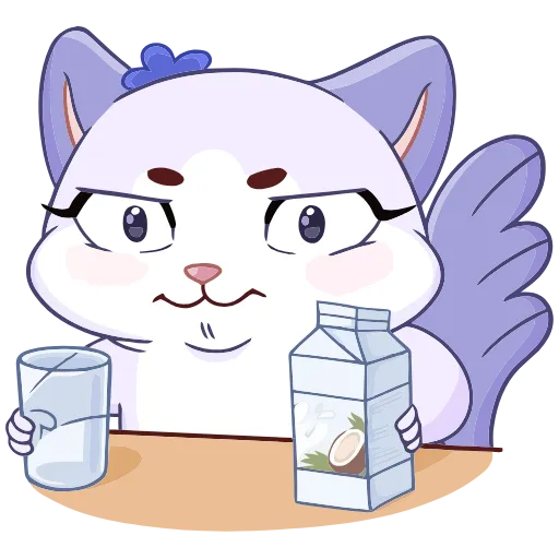 🥛 Эмодзи «Кусалочка» для Telegram