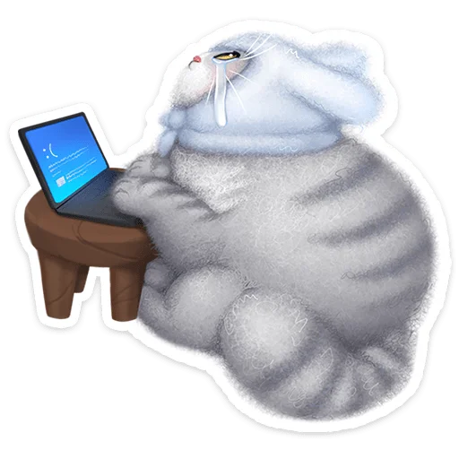 🐱 Стикер «Мурзик» для Telegram