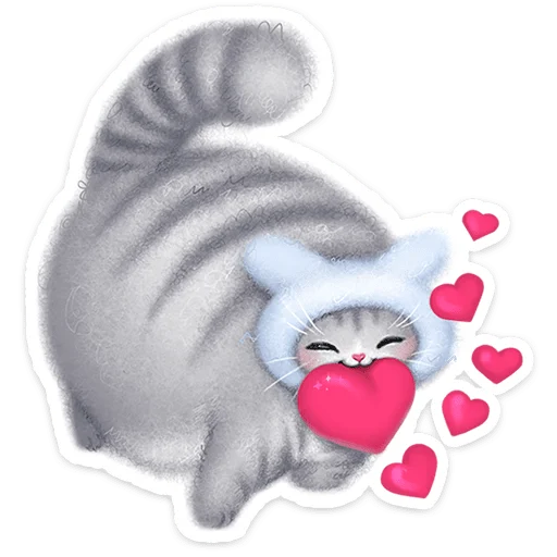 🐱 Стикер «Мурзик» для Telegram
