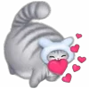 ❤️ Эмодзи «Мурзик» для Telegram