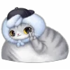 ✌ Эмодзи «Мурзик» для Telegram