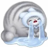 😭 Эмодзи «Мурзик» для Telegram
