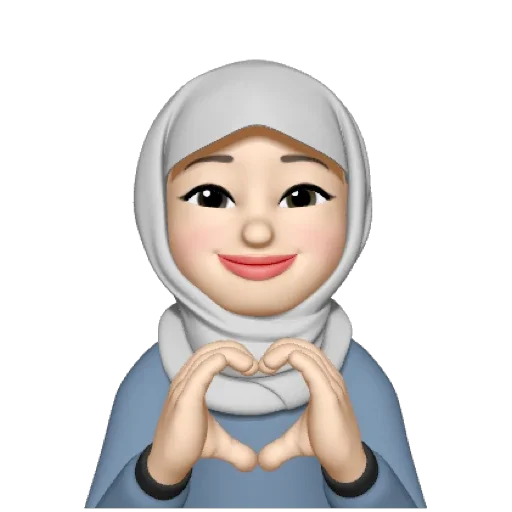 ❤️ Стикер «Muslima» для Telegram