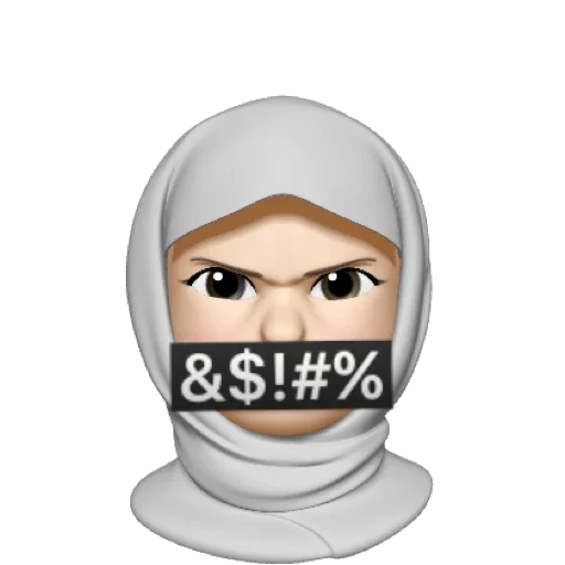 🤬 Стикер «Muslima» для Telegram