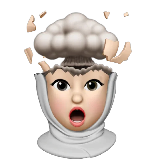 🤯 Стикер «Muslima» для Telegram