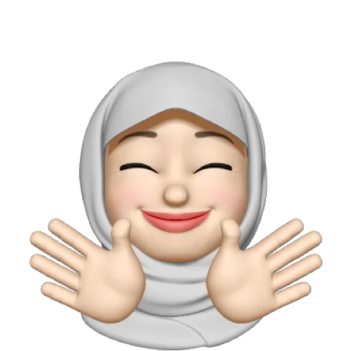 🤗 Стикер «Muslima» для Telegram