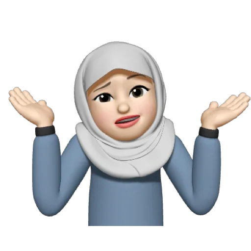 🤚 Стикер «Muslima» для Telegram
