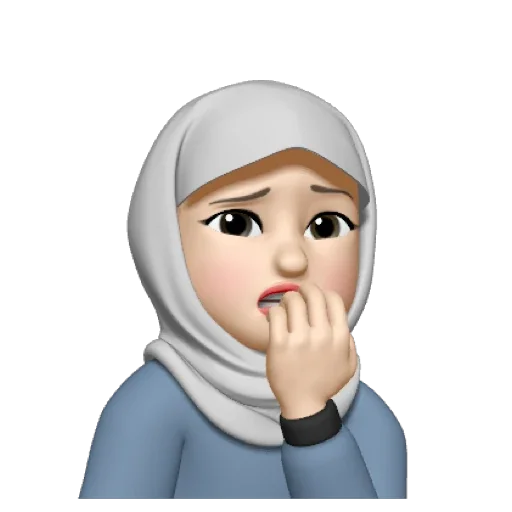 😬 Стикер «Muslima» для Telegram