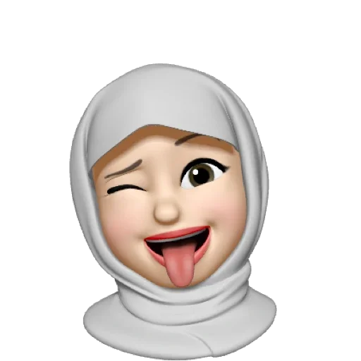 😜 Стикер «Muslima» для Telegram