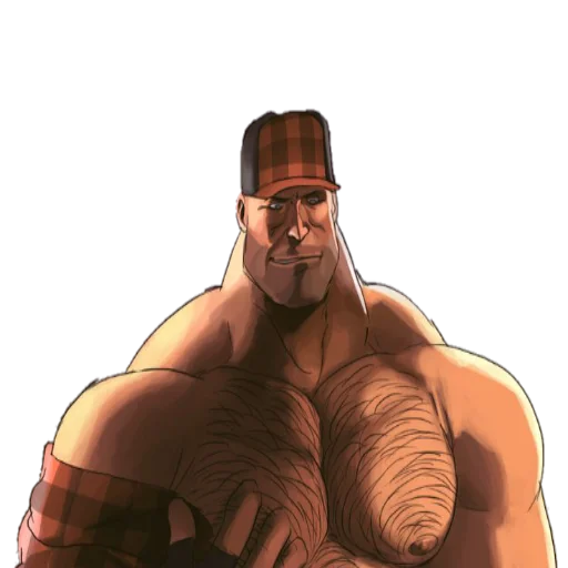 💪 Стикер «Muscle guys TF2» для Telegram