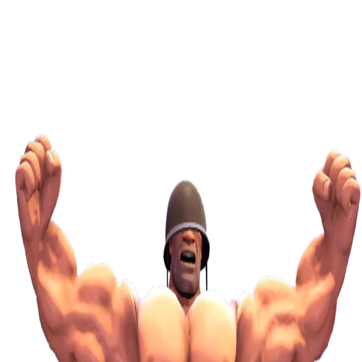 💪 Стикер «Muscle guys TF2» для Telegram