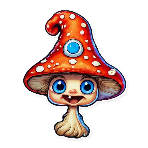 🙂 Стикер «Грибягоды» для Telegram