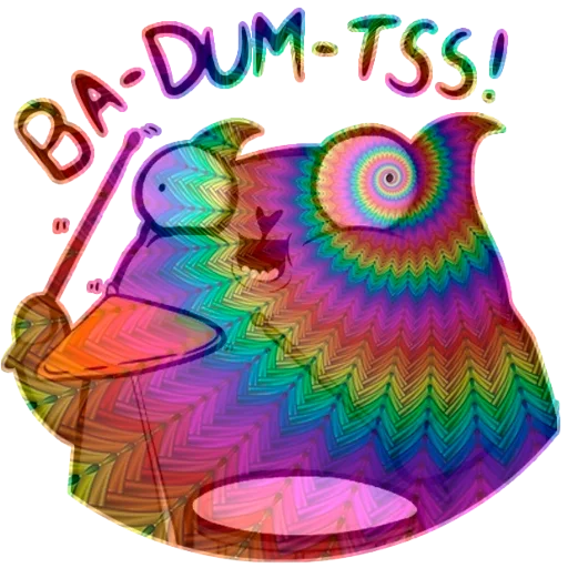 😜 Стикер «Грибягоды» для Telegram