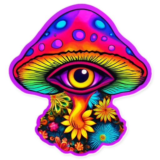 👁 Стикер «Грибягоды» для Telegram